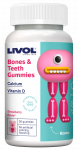 LIVOL  Bones & Teeth, kaulams ir dantims kramtomosios pastilės, 50 vnt.