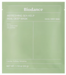 BIODANCE Refreshing Sea Kelp Real Deep, riebiai odai veido kaukė, 1 vnt.