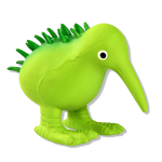 KIWI WALKER &scaron;vilpiantis, latekso, M žaislas, 1 vnt.