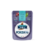 FORZA10 BotaniCAT sterilizuotoms katėms 1&ndash;6 metų, su tunu pa&scaron;tetas, 80 g