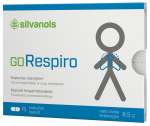 GORESPIRO su augalų ekstraktais kapsulės, 15 vnt.