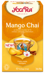 YOGI TEA Mango Chai Organic Bio arbatos mai&scaron;eliai, 17 vnt.