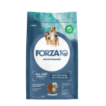 FORZA10 Maintenance Adult All Size su žuvimi ir ryžiais, &scaron;unims sausas pa&scaron;aras, 12 kg