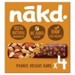 NAKD Peanut Delight 35g batonėlis, 4 vnt.