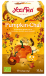 YOGI TEA Pumpkin Chai Bio arbatos mai&scaron;eliai, 17 vnt.