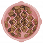 OUTWARD HOUND Fun Feeder Wave, rožinis, S dubenėlis, 1 vnt.