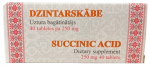 DZINTARSKĀBE  energijai ir ląstelių apsaugai tabletės, 40 vnt.