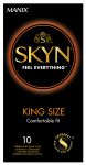 SKYN  King Size  prezervatyvai, 10 vnt.