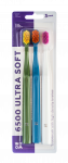 WOOM 6500 Ultra Soft labai mink&scaron;tas dantų &scaron;epetėlis, 3 vnt.