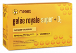 MEDEX Gel&eacute;e Royale Super + D3,  su bičių pieneliu ir vitaminu D3 buteliukai, 16 vnt.