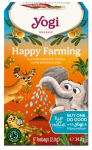 YOGI TEA Happy Farming Organic Bio arbatos mai&scaron;eliai, 17 vnt.