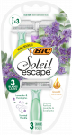 BIC Soleil Escape Lavanda vienkartiniai skustuvai, 3 vnt.