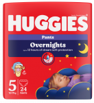 HUGGIES sauskelnės-kelnaitės, 24 vnt.