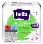 BELLA Ultra Green pads higieniniai paketai, 10 vnt.