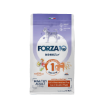 FORZA10 Monodiet Mini/Toy Adult su arkliena ir žirniais, &scaron;unims sausas pa&scaron;aras, 1.5 kg