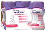 NUTRICIA Protein Omega 3 Cool Berry gėrimas, 4 vnt.