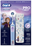 ORAL-B Pro Kids Frozen su kelioniniu dėklu elektrinis dantų &scaron;epetėlis, 1 vnt.