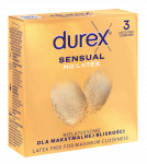 DUREX Sensual No Latex, N3 prezervatyvai, 3 vnt.