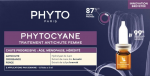 PHYTO Anti-Hair Loss procedūra nuo plaukų slinkimo moterims,  ampulės, 12 vnt.