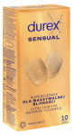 DUREX Sensual prezervatyvai, 10 vnt.