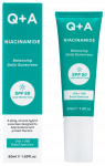 Q+A  Balancing SPF50 su niacinamidu apsauginis kremas nuo saulės, 50 ml