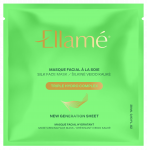 ELLAME Triple Hydro Complex Silk, su hialurono rūg&scaron;timi lak&scaron;tinė veido kaukė, 1 vnt.