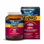 FJORD Strong Omega-3 Cardio kapsulės, 60 vnt.