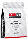 ICONFIT Whey Protein 80  &scaron;okolado-stevijos skonio milteliai, 1000 g