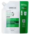VICHY Dercos Anti Dandruff Refill Norma to Oily Hair, nuo pleiskanų (papildymas) &scaron;ampūnas, 390 ml