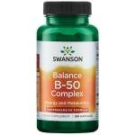 SWANSON Vitaminų B kompleksas kapsulės, 100 vnt.