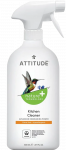 ATTITUDE Citrusų Žievelių Aromato, Ekologi&scaron;kas, Virtuvė pur&scaron;kiamas valiklis, 800 ml