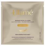 ELLAME Anti-aging Silk, su taukmedžio sviestu lak&scaron;tinė veido kaukė, 1 vnt.