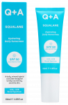 Q+A Squalane Hydrating SPF50 drėkinamasis apsauginis kremas nuo saulės, 50 ml