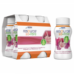 NESTLE Resource 2.0 Fibre mi&scaron;ko uogų skonio gėrimas, 200 ml, 4 vnt.