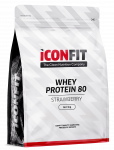 ICONFIT Whey Protein 80  bra&scaron;kių skonio milteliai, 1000 g