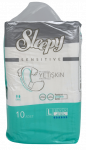 SLEEPY Sensitive Adult L sauskelnės, 10 vnt.