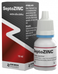 SEPTOZINC  skirti raminti sudirgusias akis, akių la&scaron;ai, 10 ml