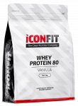 ICONFIT Whey Protein 80 - vanilės skonio milteliai, 1000 g