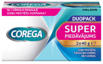 COREGA Duo Pack Flavour Free (40g x 2) protezų klijų kremas, 1 vnt.