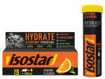 ISOSTAR Hydrate & Perform Powertabs apelsinų skonio &scaron;nyp&scaron;čiosios tabletės, 10 vnt.