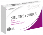JONAX SELENAS + CINKAS tabletės, 30 vnt.