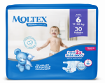 MOLTEX Premium Comfort 6 XL sauskelnės, 30 vnt.