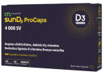 LYL sunD3 ProCaps 4000 SV kapsulės, 60 vnt.