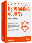 ICONFIT D3 Vitamin 4000 SV kapsulės, 60 vnt.