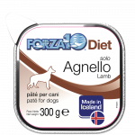 FORZA10 Solo Diet Lamb, &scaron;unims, avienos pa&scaron;tetas, 300 g