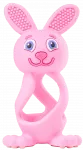BRUSH BABY Bobbie Bunny, Rožinis kramtukas, 1 vnt.