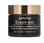 APIVITA Queen Bee, sausai ir brandžiai odai veido kremas, 50 ml