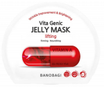 BANOBAGI Vita Genic Jelly Lifting, stangrinanti veido kaukė, 1 vnt.