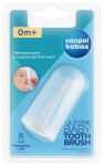 CANPOL BABIES silikoninis ant pir&scaron;to dantų &scaron;epetėlis, 1 vnt.