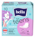 BELLA Teens Ultra Sensitive higieniniai paketai, 10 vnt.